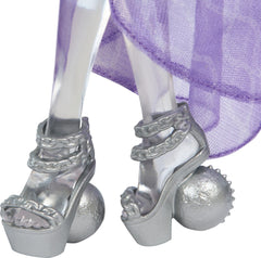 Monster High Spectra doll with backpack for portable storytelling on the go.