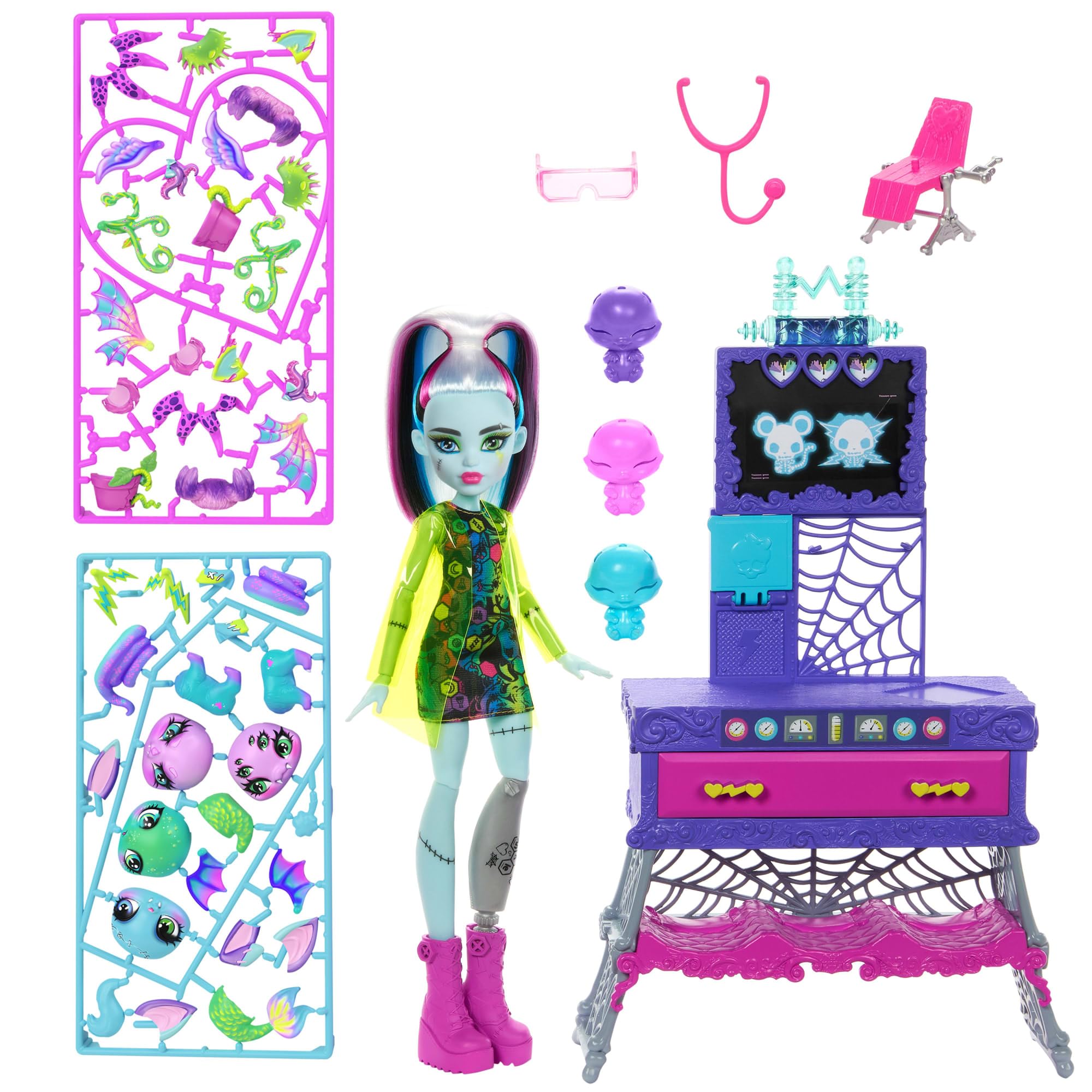 Monster High stethoscope checks heartbeat and care routines for pets