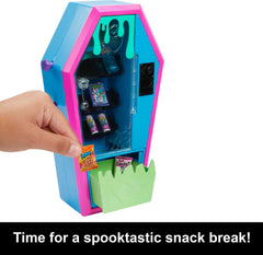 Monster High skeletal couch inviting dolls to relax between adventures