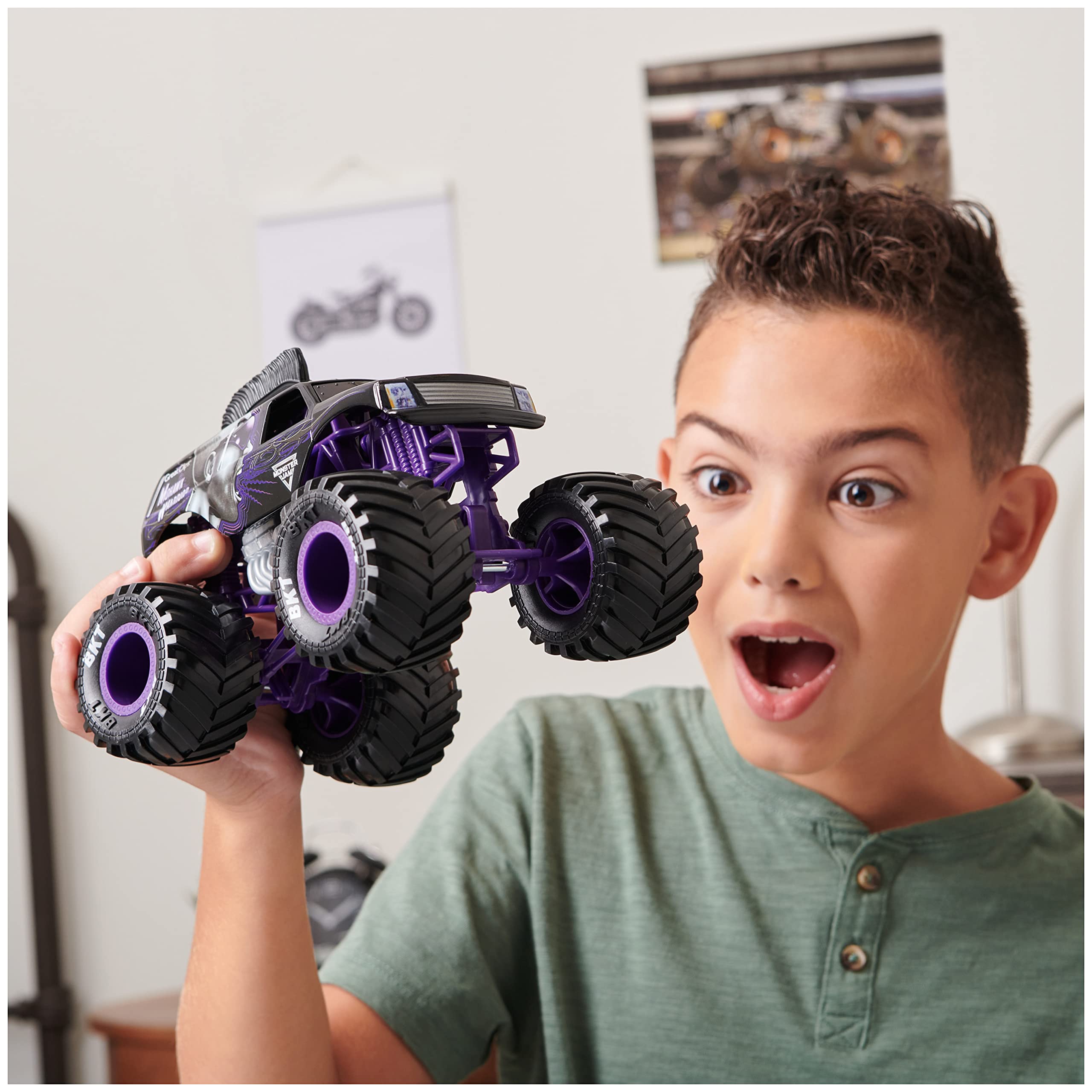 Wheels roll smoothly for play or display on the Mohawk Warrior diecast.