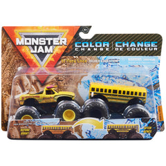 Monster Jam 2021 color-change El Toro Loco Yellow offers playful color-change fun for display at home.