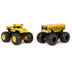 Monster Jam 2021 color-change Higher Education School Bus delivers exciting color-change play and display value.
