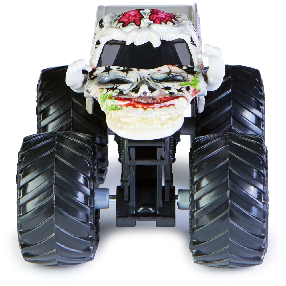Monster Jam 1:64 diecast truck accessory setup for stunt play