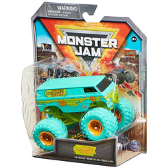 Monster Jam 2022 Spin Master 1:64 diecast truck with accessory pack, great gift option.
