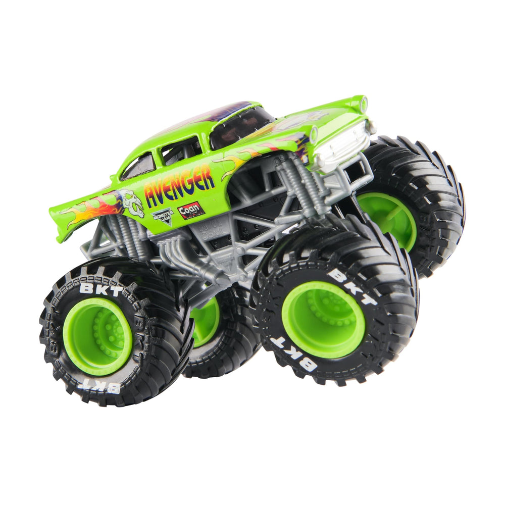 Monster Jam Avenger 1:64 truck is ideal for gifting and expanding your collection.