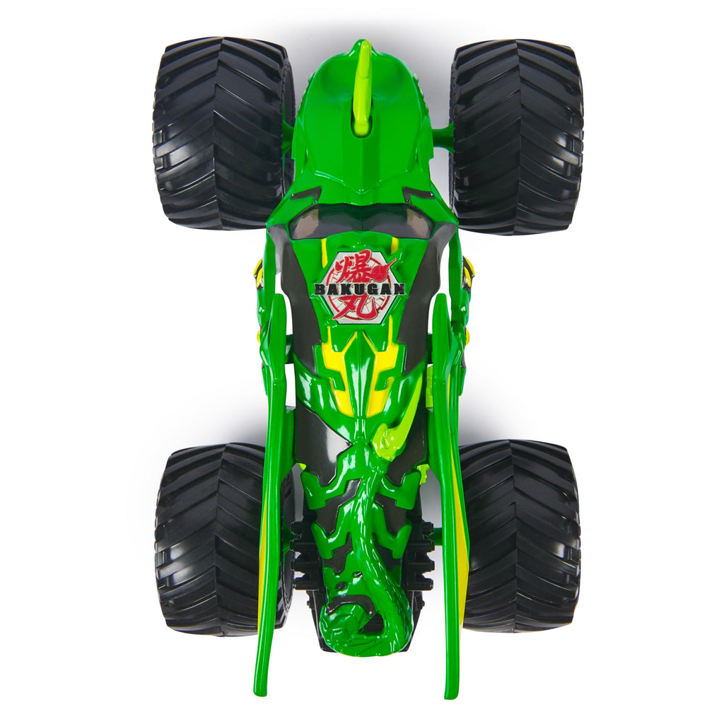 Truck features working suspension for dynamic jumps