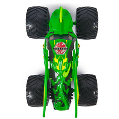 Truck features working suspension for dynamic jumps