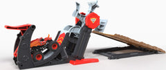 Monster Jam Dragonoid Stunt Dial Set supports easy assembly with included guide.