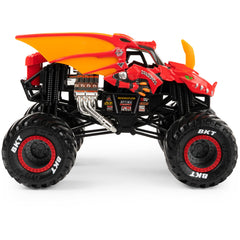 Bakugan Dragonoid Monster Truck tires emphasize traction-inspired realism for dynamic play