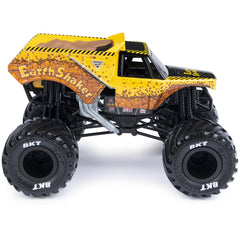 Monster Jam Earth Shaker working suspension supports impact during jumps