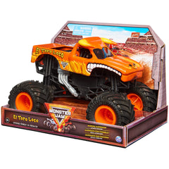 Monster Jam El Toro Loco 1:24-scale gift ready packaging ideal for ages 3 and up