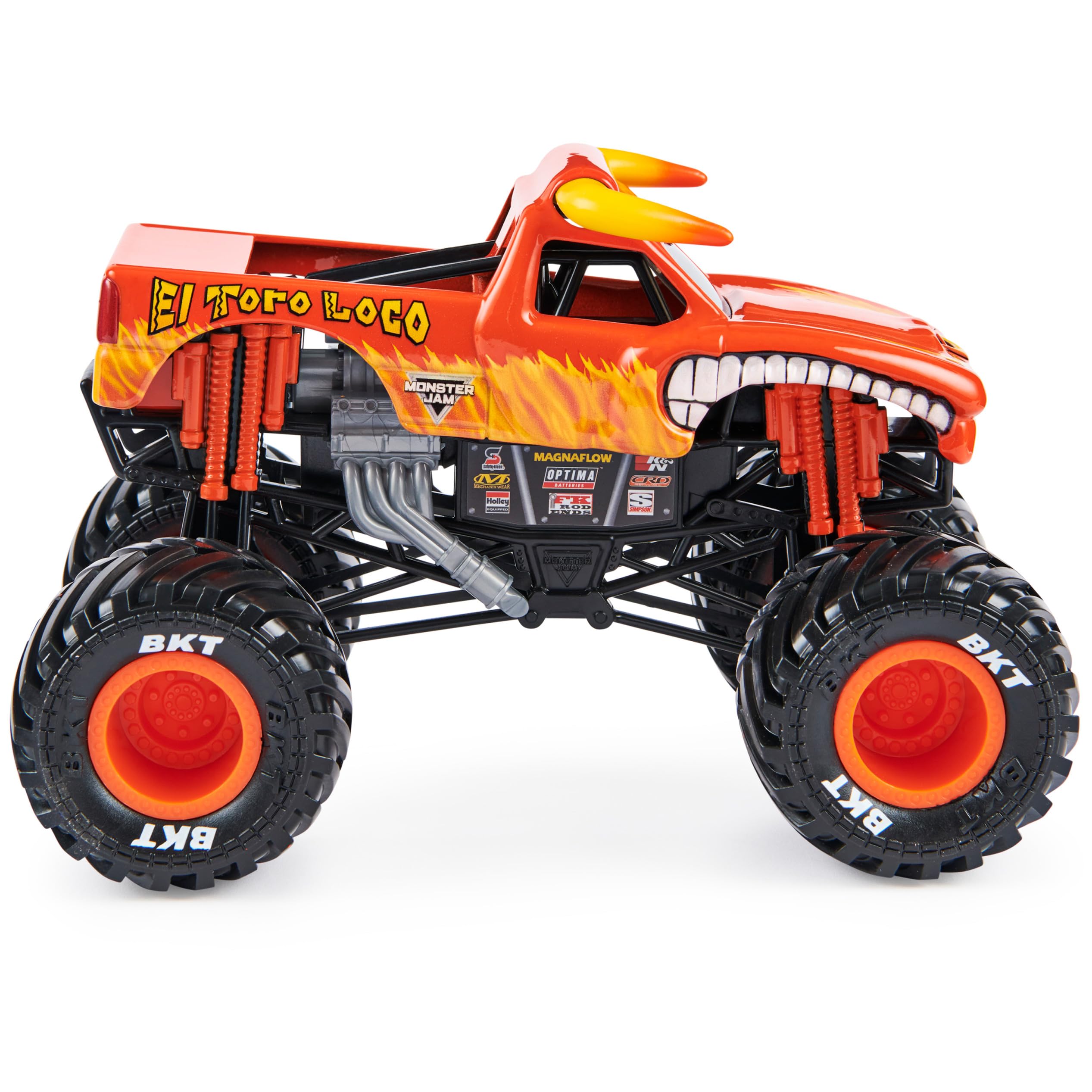 BKT tires provide extra grip for dynamic racing setups