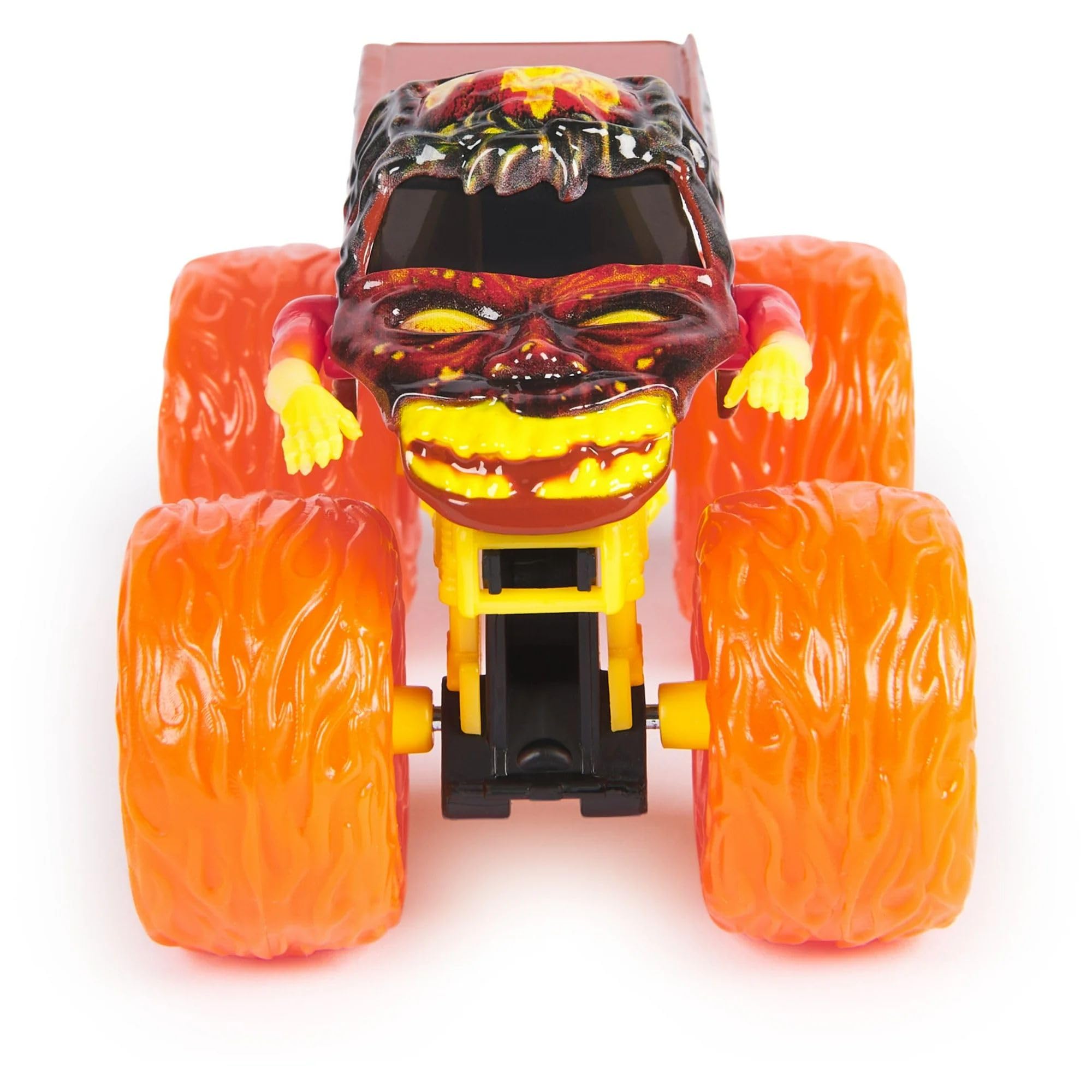 Monster Jam Fire and Ice 1:64 two-pack is unboxing-ready for instant action
