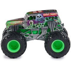 Grave Digger 164 tires with official branding for realism