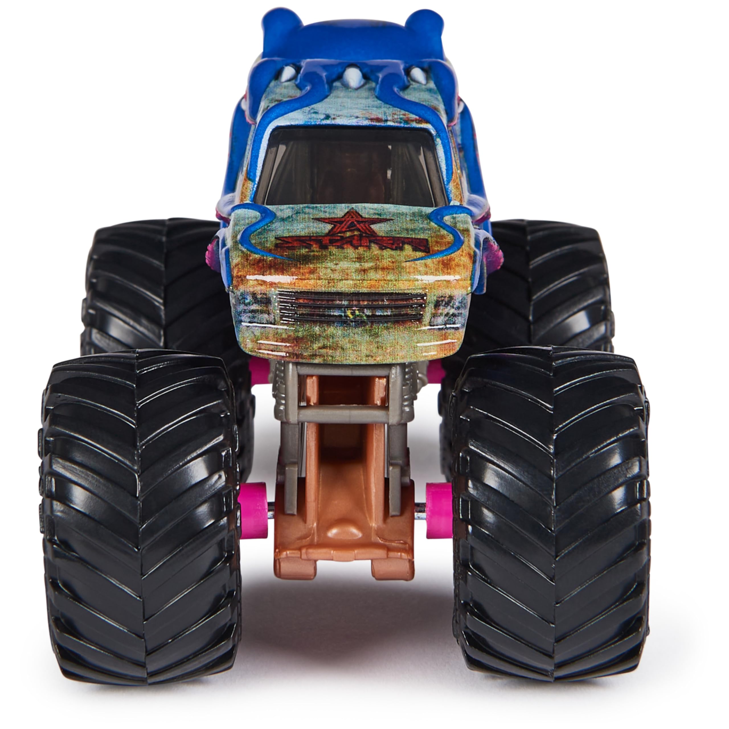 Close-up of BKT tires highlighting grip and durability