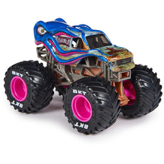 Chassis detail with BKT tires for realism and durability