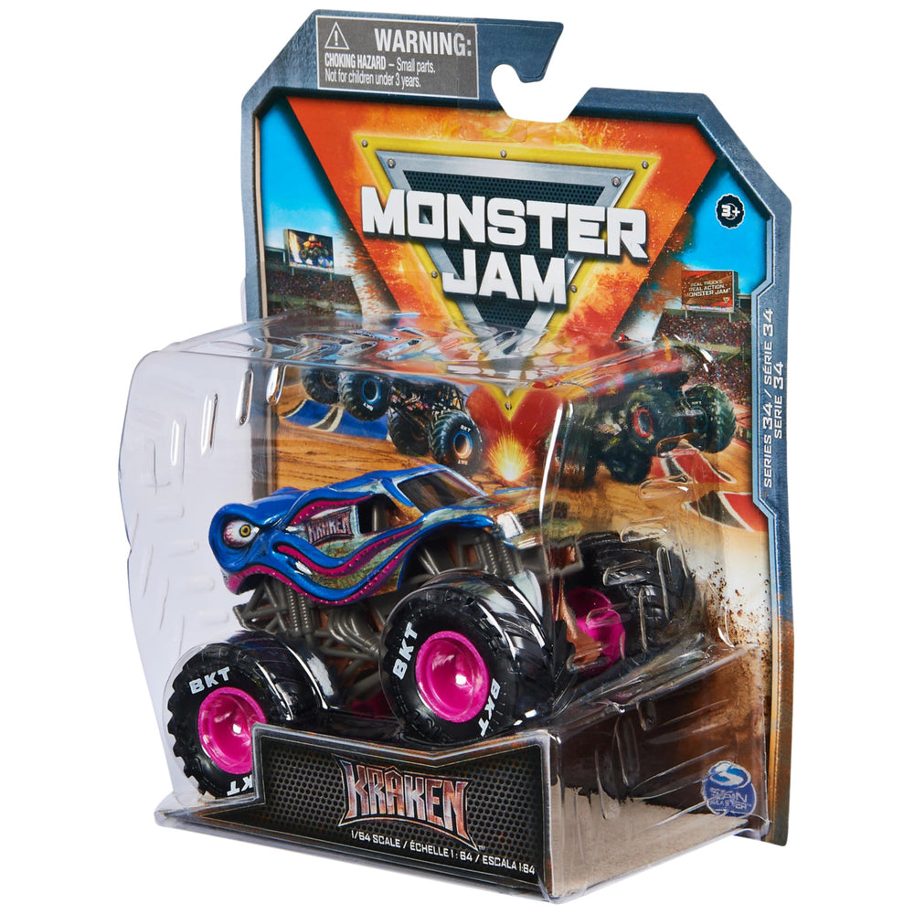Packaging shows 1:64 Kraken truck included