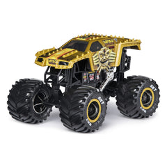 Detailed graphics on the Monster Jam Max D for authentic styling
