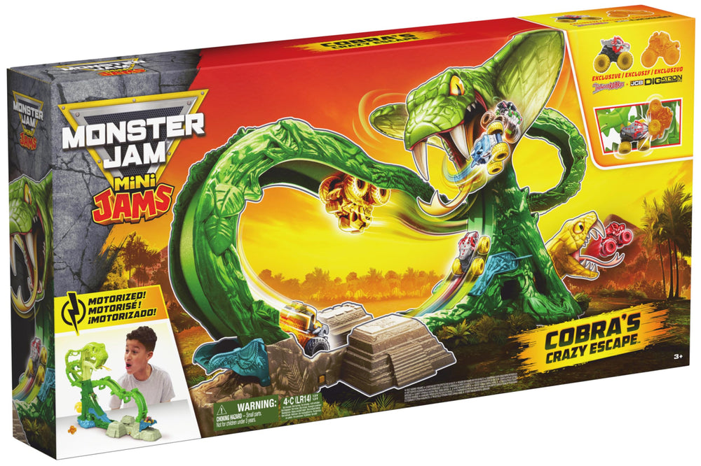 Monster Jam Mini Jams ThunderROARus and Digatron trucks ready to roll