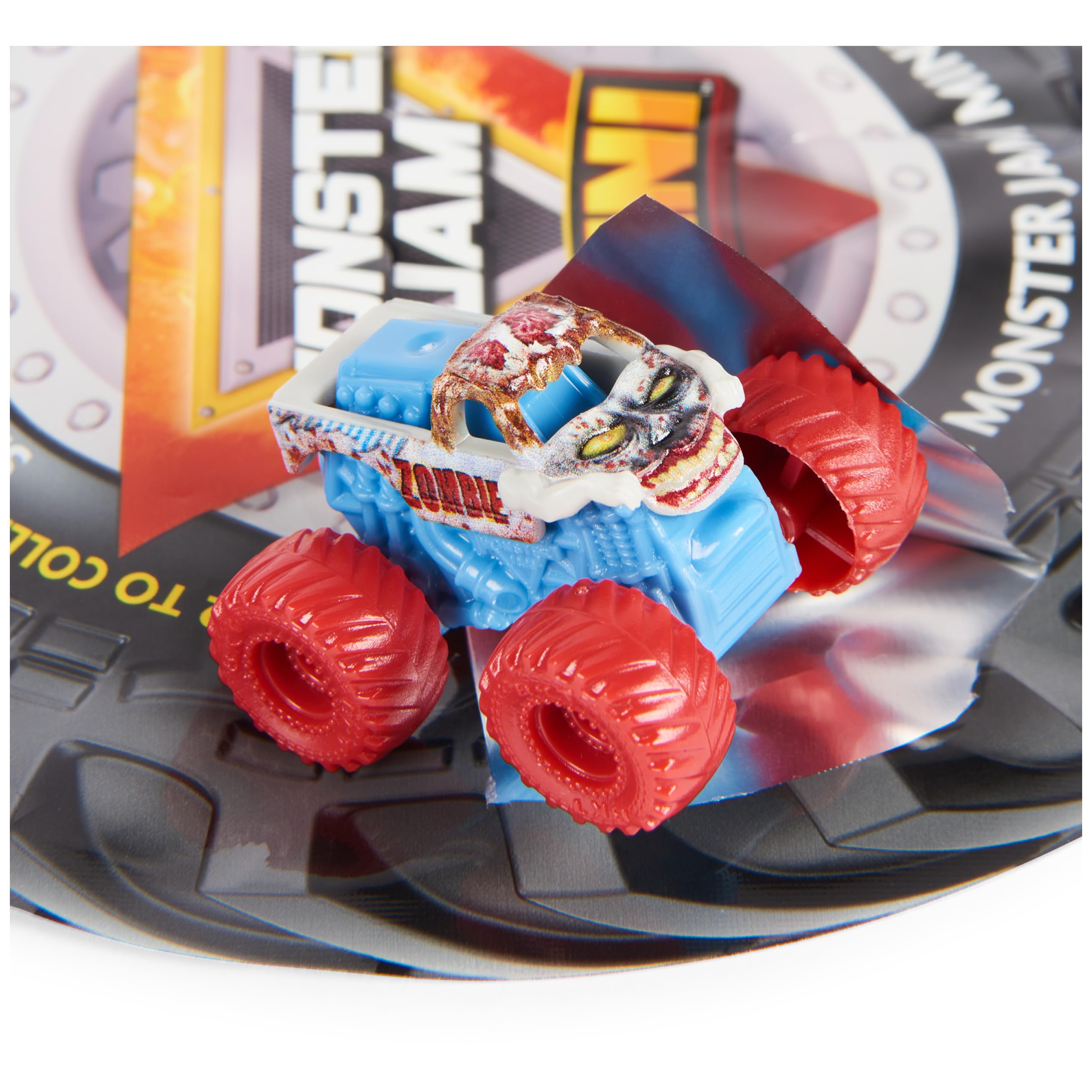 Monster Jam Mini Truck Grave Digger 1-87 scale emphasizing iconic design and collectability.