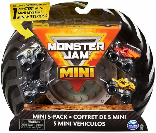 Monster Jam Mini Sonuva Digger truck, compact collectible for action-packed play on the go.