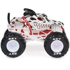 Monster Jam Monster Mutt Dalmatian 1:64 graphics detail for authentic look.