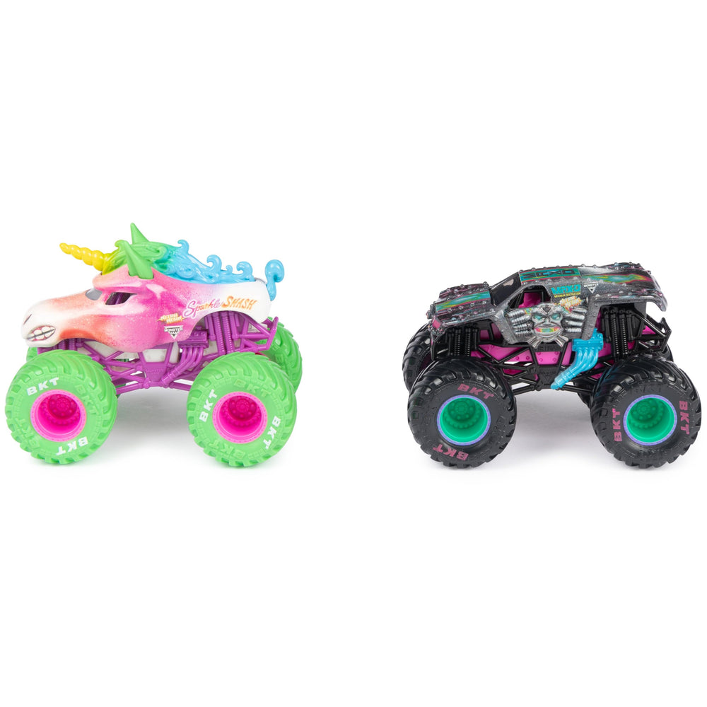 Ages 3+ packaging image showing safe, kid-friendly Monster Jam toy.