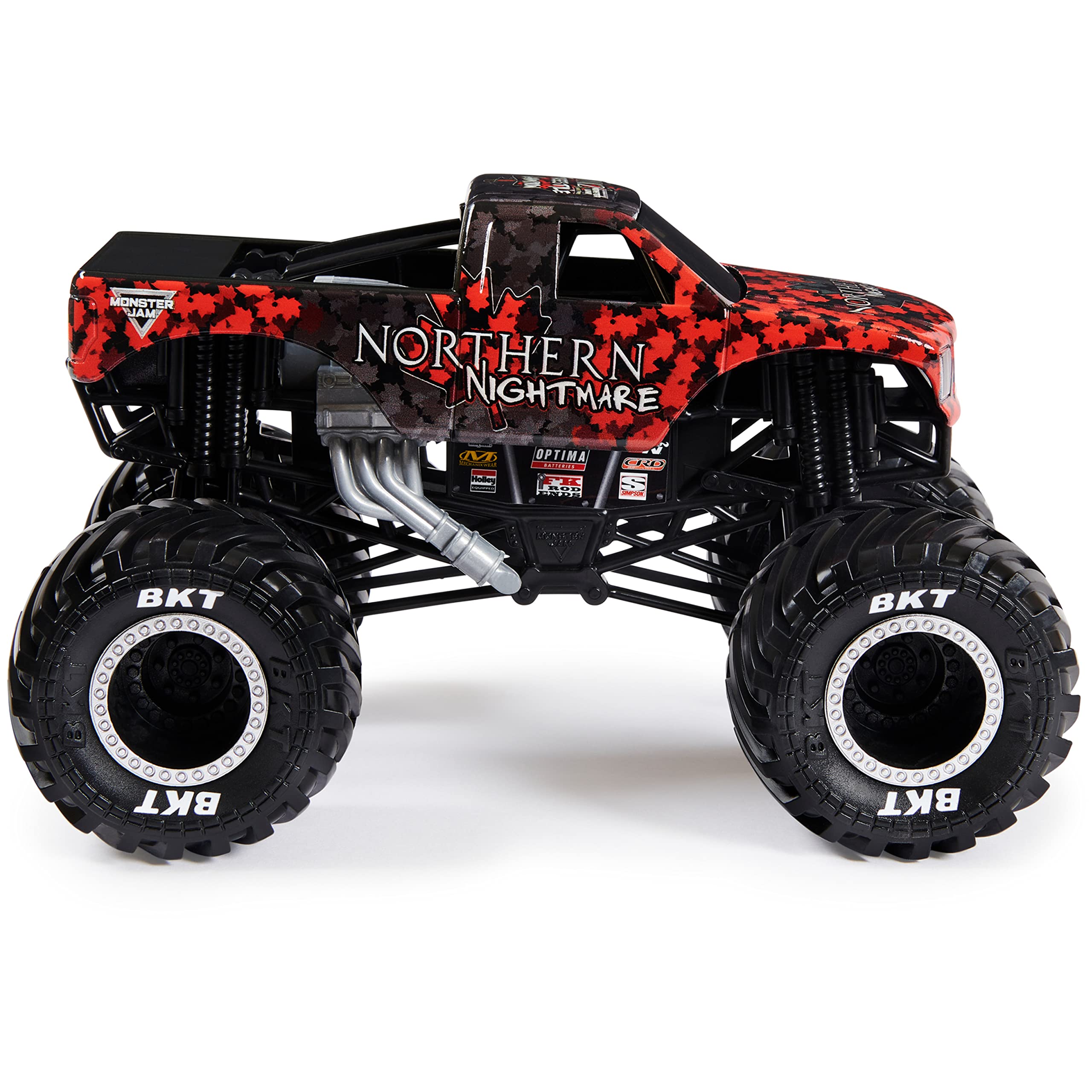 Monster Jam Northern Nightmare graphic detailing lends arena-ready authenticity