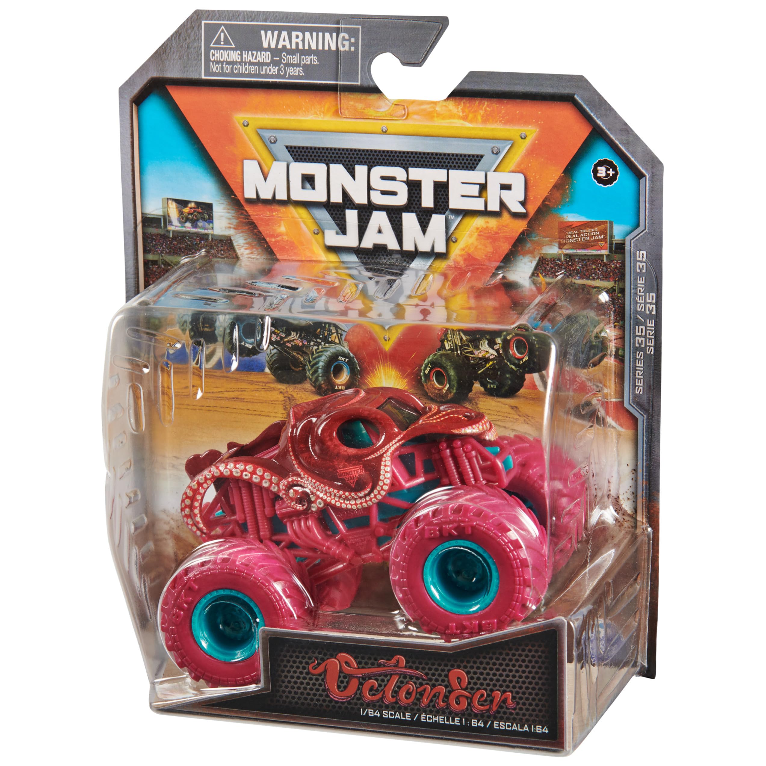 Monster Jam Octon8er collect them all helps kids build a larger lineup.