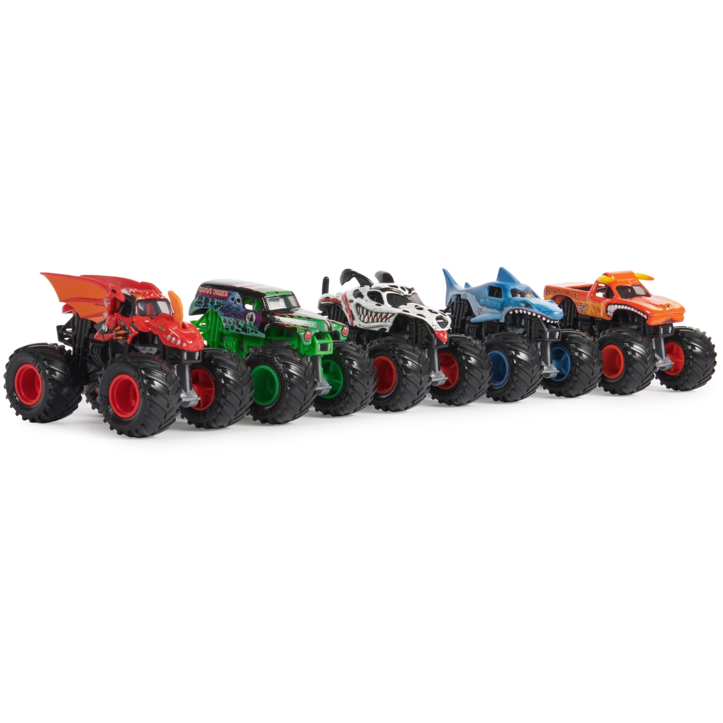 Monster Jam Monster Mutt Dalmatian 1:64 scale truck for playtime