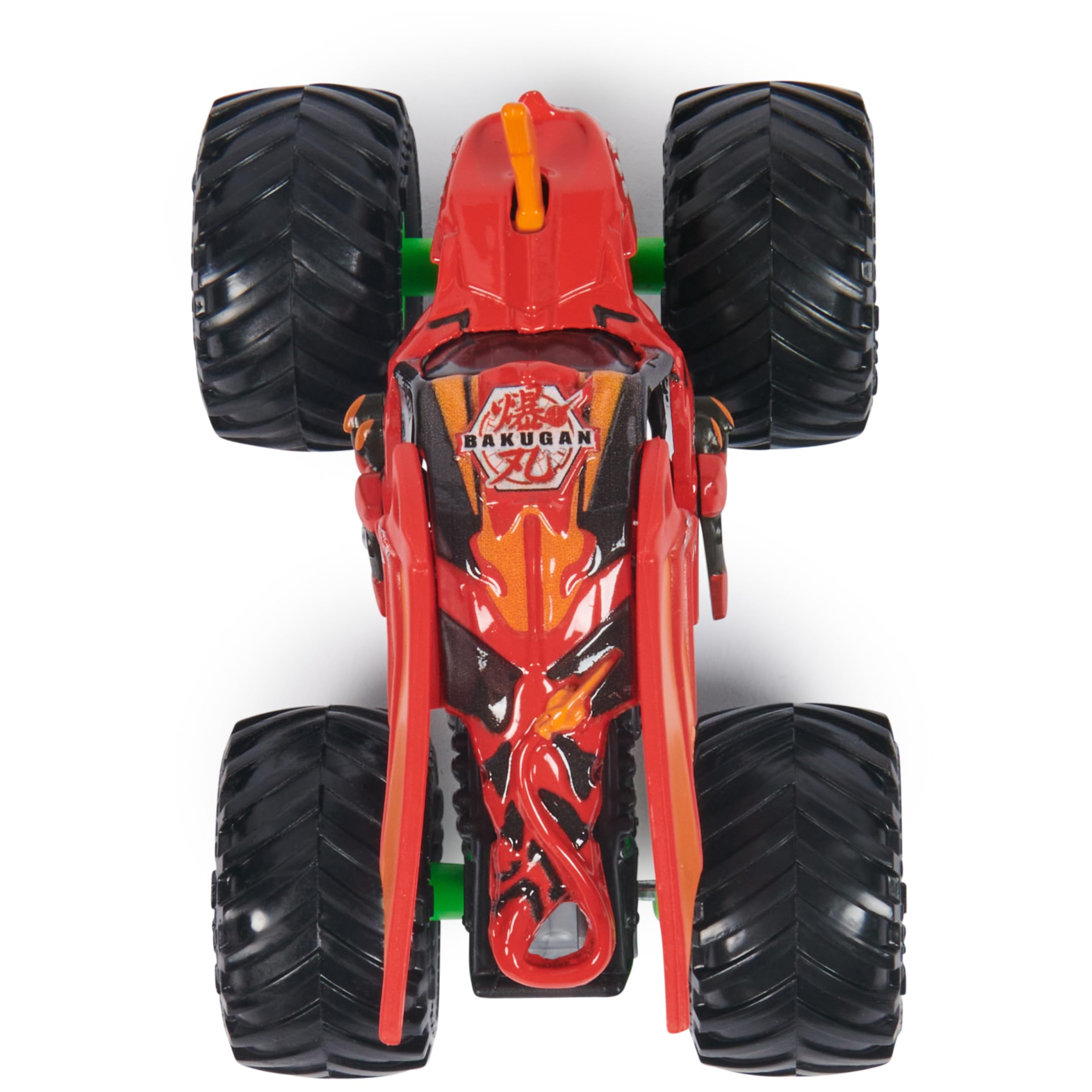 Monster Jam packaging QR code lets fans view the collector poster online.