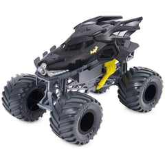 Monster Jam Retro Batmobile Desert Edition, 1:24 scale, ideal for collectors and play.