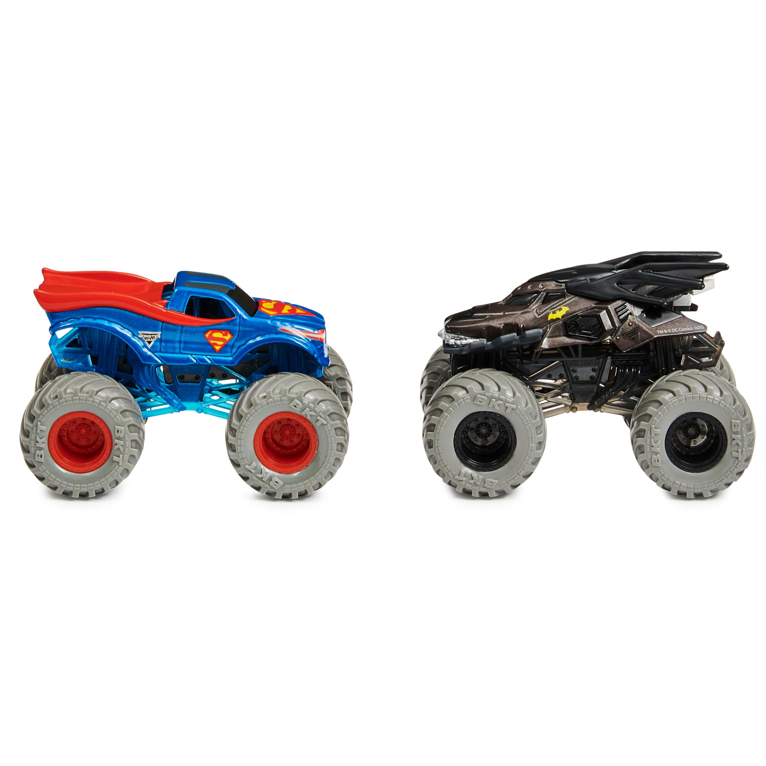 Monster Jam Reveal the Steel die-cast side graphics and authentic finish.
