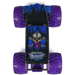 Monster Jam Son-uva Digger 1:24 chassis detail offers authentic scale realism for display and play