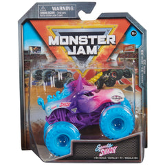 Monster Jam Sparkle Smash 1:64 scale truck ready for play and display.