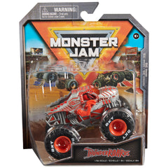 Monster Jam ThunderROARus die-cast 1:64 truck with authentic scale detail for durable play.
