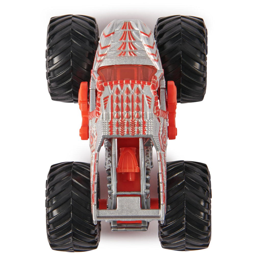 Display-ready Monster Jam trucks encourage collecting and imaginative play sessions.