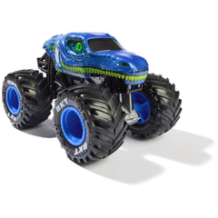 Velociraptor truck side graphics highlighting authentic design for play