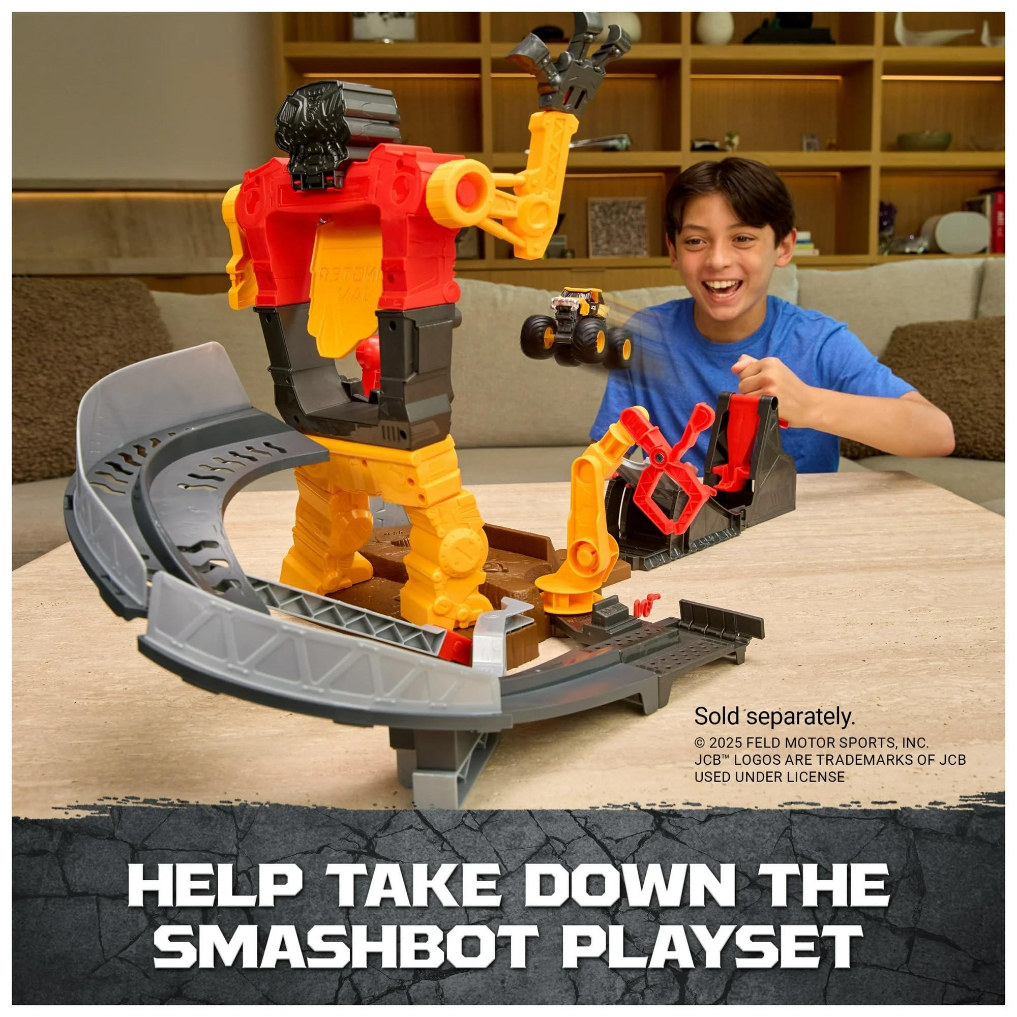 1:64 scale die-cast chassis offers durability for display and play.