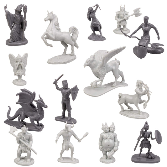 Monster Protectors elf-warrior miniatures ideal for RPG skirmishes and display