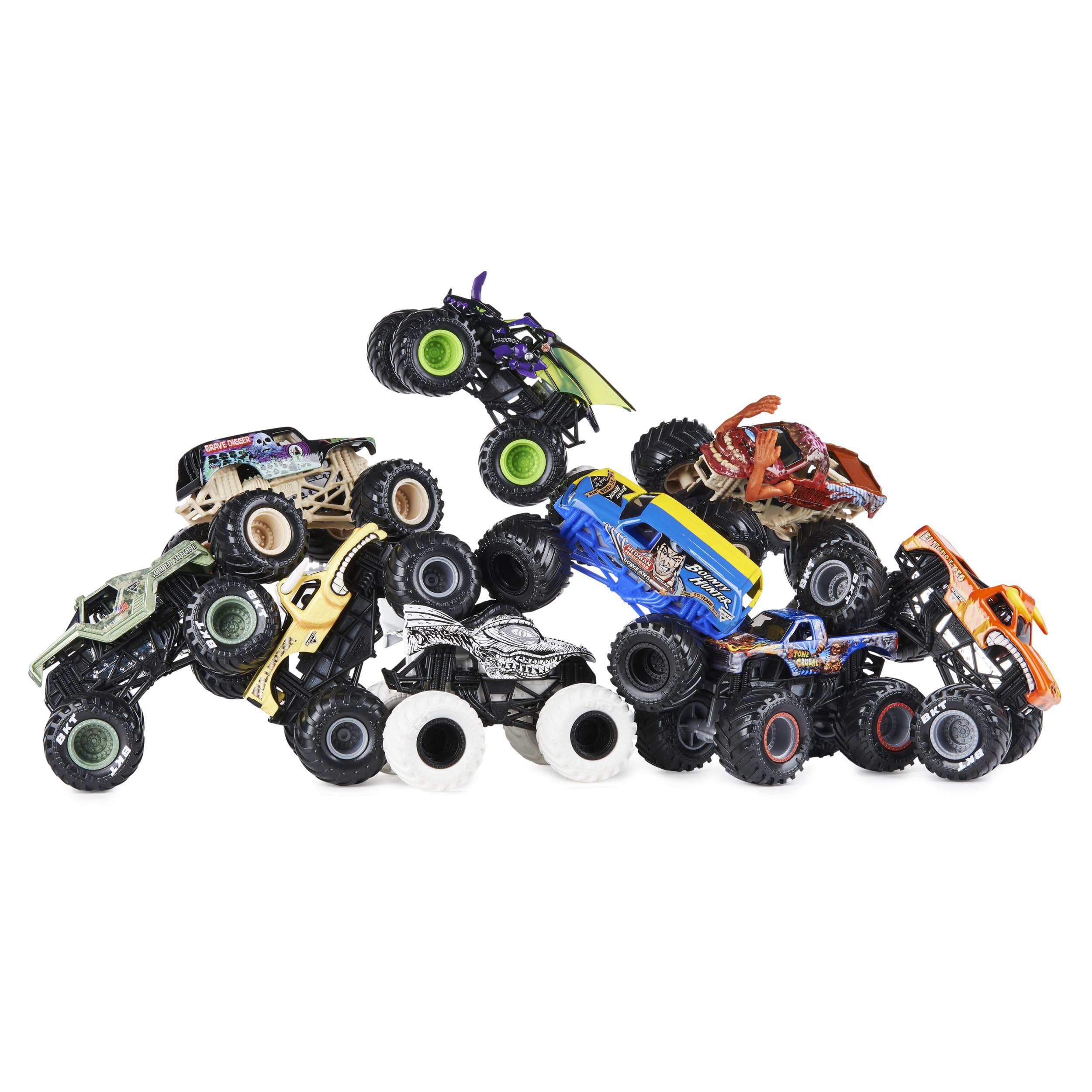 Monster Jam collector poster features bonus art for fan display.