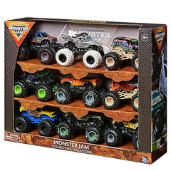 Monster Jam Grave Digger detail showcases bold colors ideal for imaginative racing.
