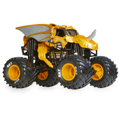 Monster Jam 1:24 scale Bakugan Dragonoid die-cast with authentic suspension.