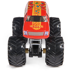 Monster Jam Lucas Stabilizer vs Jester size comparison for display setups