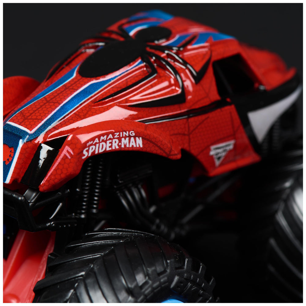 Venom die-cast truck with aggressive styling and authentic tires