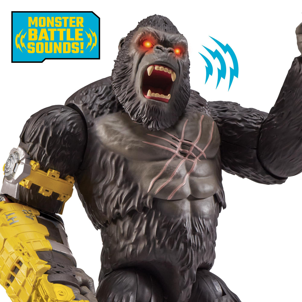 MonsterVerse detailed sculpting captures Kong's movie look for authentic display.