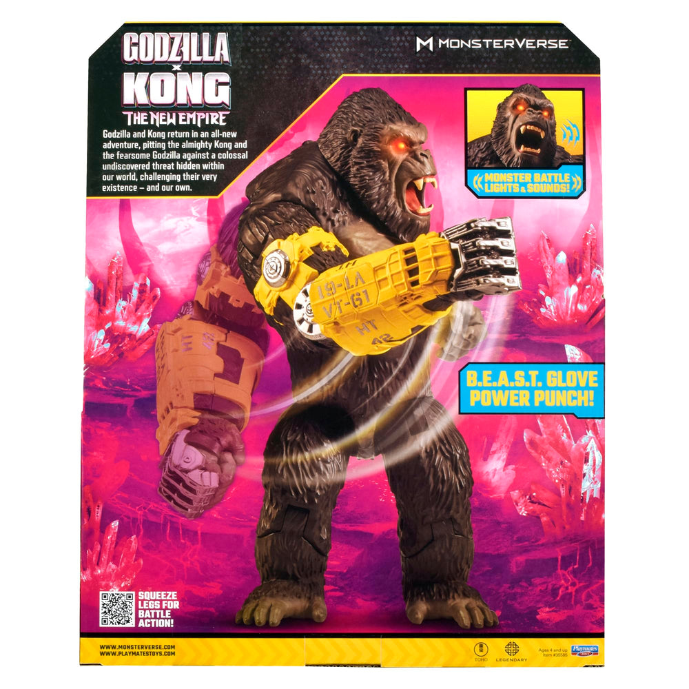 Display-ready Kong figure with bold presence for a standout shelf showpiece.