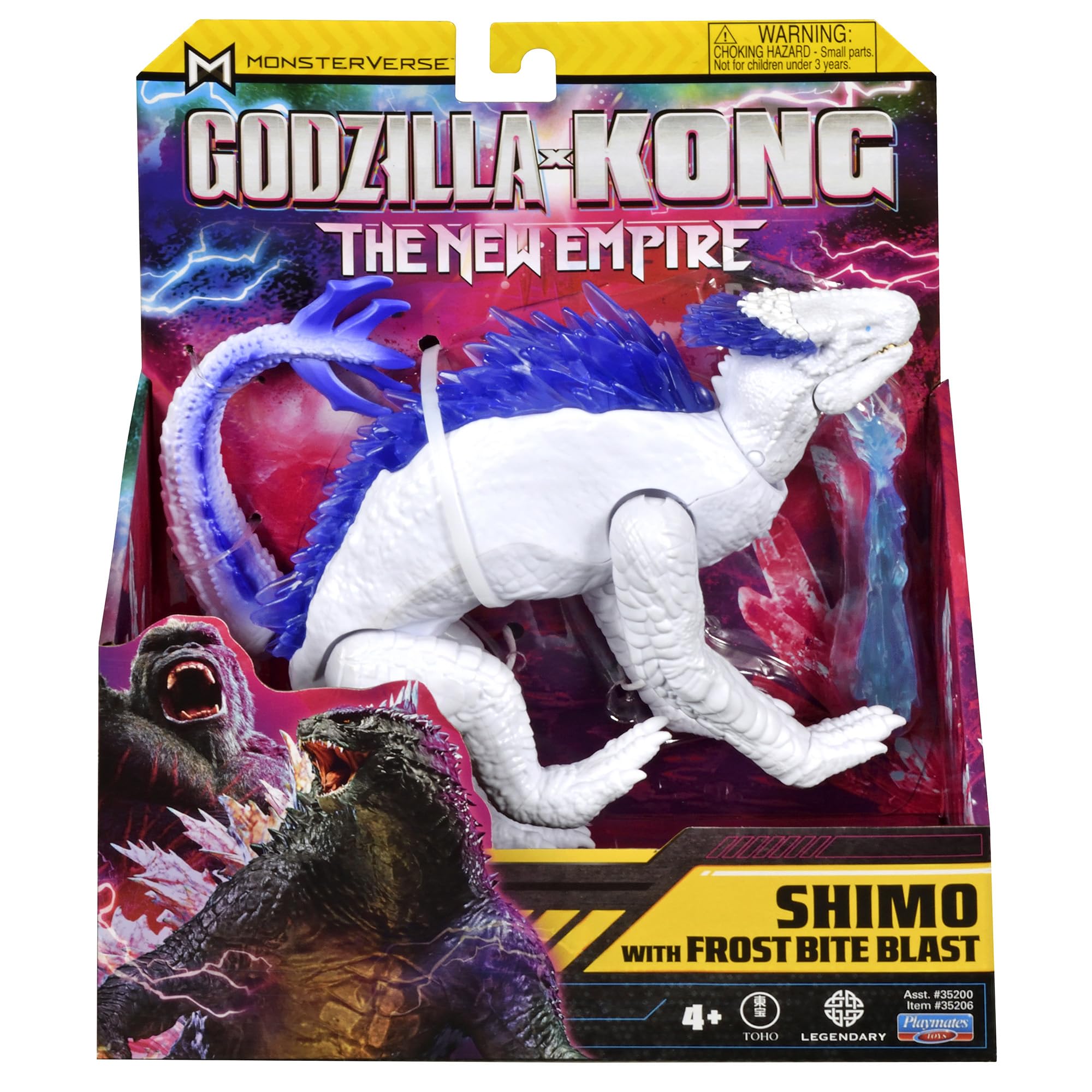 MonsterVerse Godzilla x Kong Shimo 14cm accessory included enhances play and display.