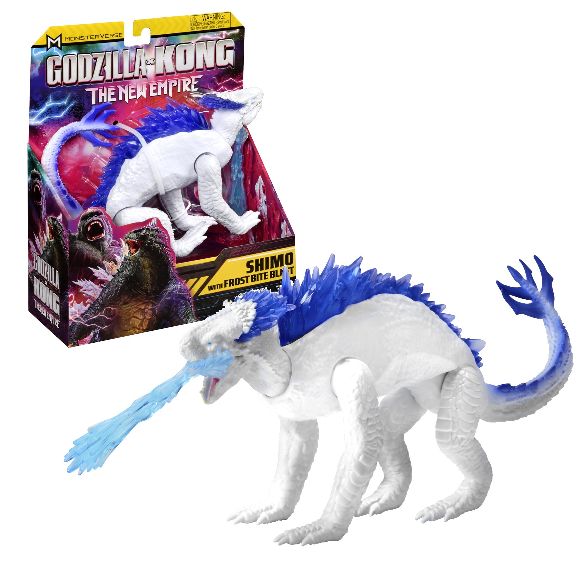 MonsterVerse Godzilla x Kong Shimo 14cm front view with detailed finish for display.