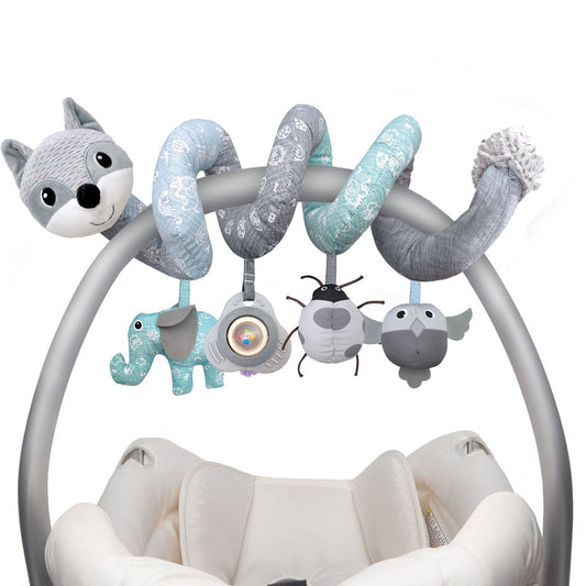 MONSTIME elephant music car seat toy soothing melodies for baby